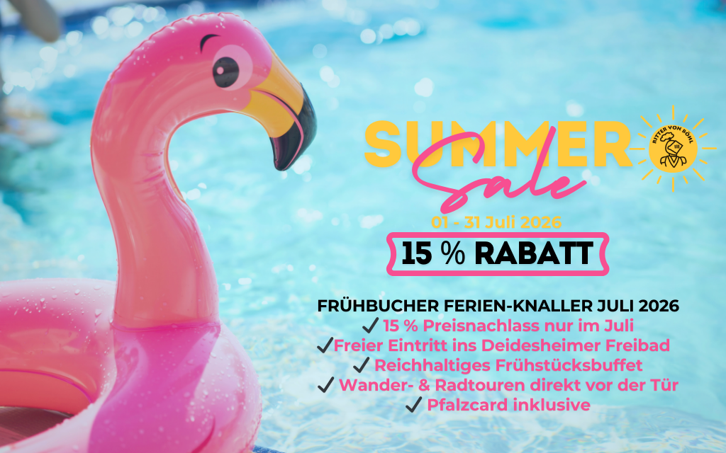 Ferien Super Deal %20 Rabatt